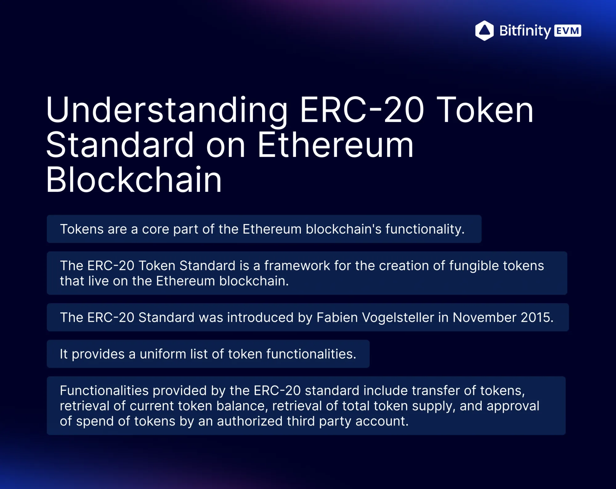 ERC-Token at a glance