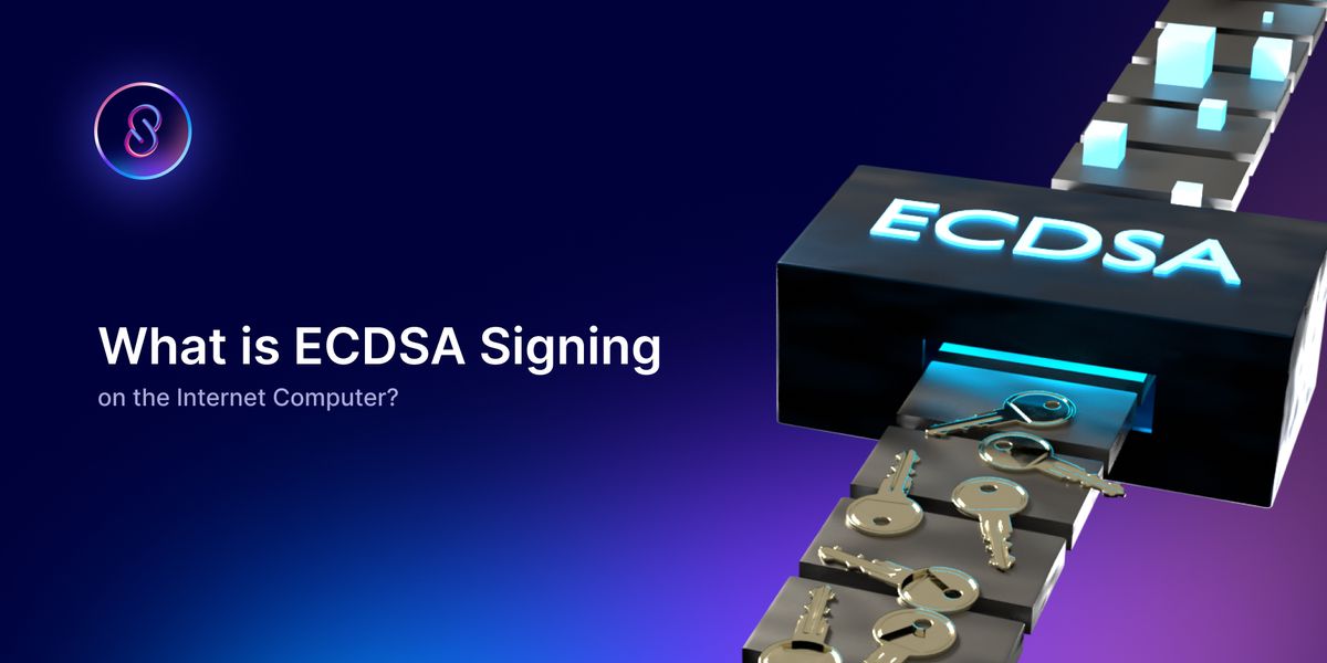 What is ECDSA Signing on the Internet Computer?