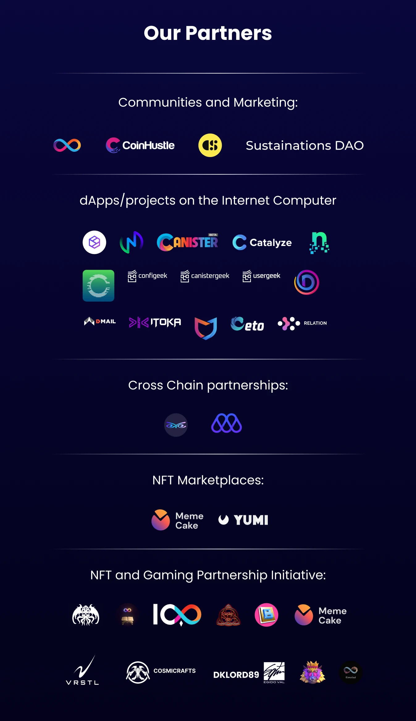 Our Partners