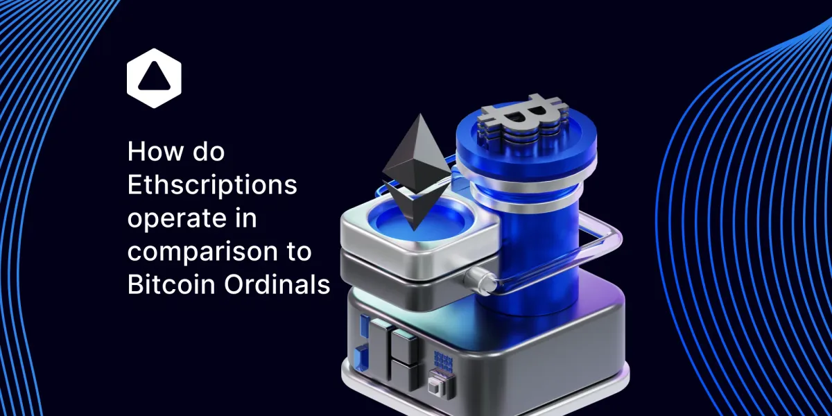 How do Ethscriptions operate in comparison to Bitcoin Ordinals and what are they?