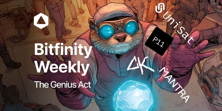 Bitfinity Weekly: The Genius Act