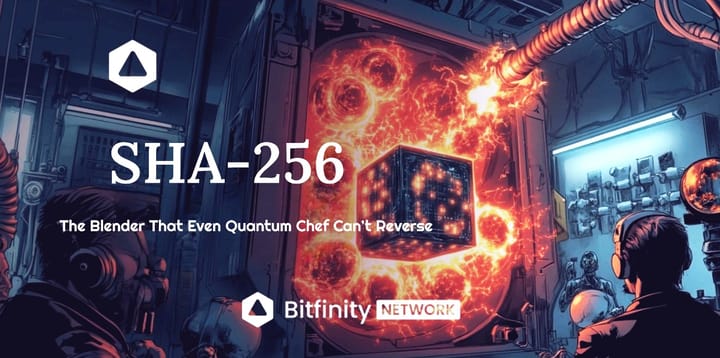 SHA‑256: The Blender That Even Quantum Chef Can’t Reverse